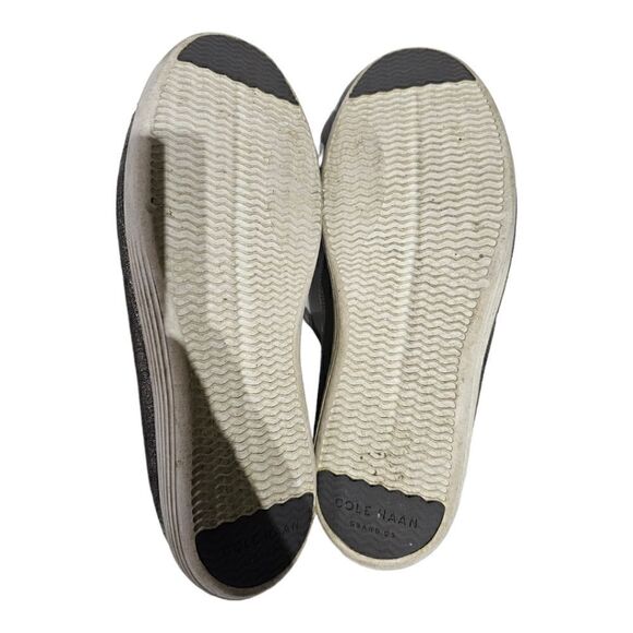COLE HAAN Grand Crosscourt Magnet Pixie Gray Suede Sneakers - Size 7 1/2 - Picture 5 of 10
